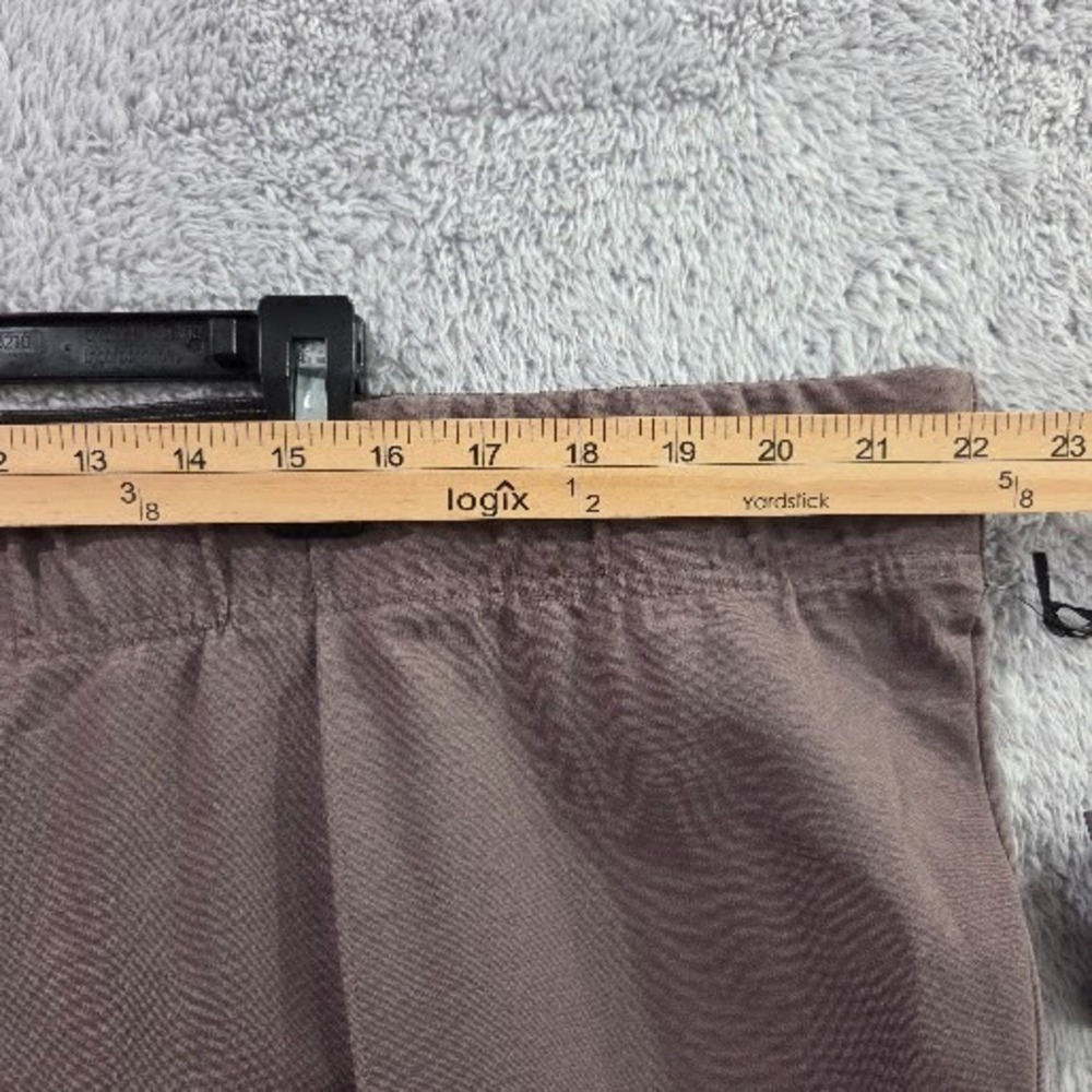 NWT Ava&Viv 3X Gray Ponte Knit Pants Plus Size 24W/26W High Rise Pull On Stretch - Picture 6 of 14